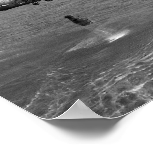 Vrijheid 7 Splashdown & Recovery Poster (Hoek)