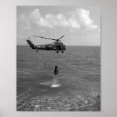 Vrijheid 7 Splashdown & Recovery Poster (Voorkant)