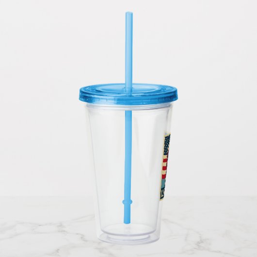 Vrijheid Acryl Drinkbeker (Rechts)