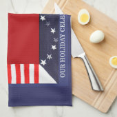 Vrijheid Amerikaanse MoJo Kitchen Towel van 4 juli Theedoek (Quarter Fold)