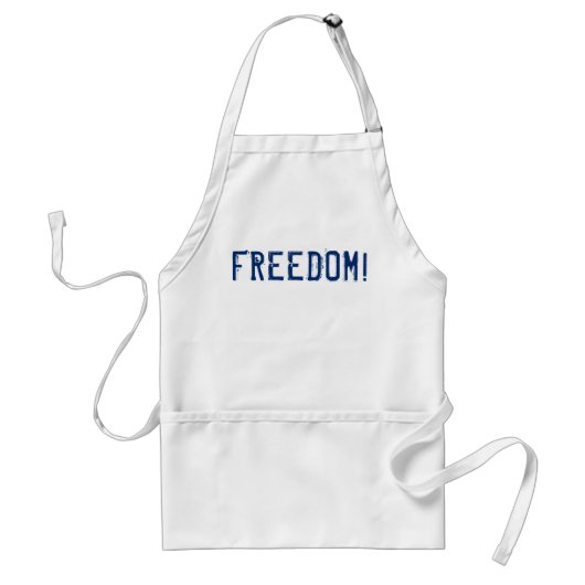 Vrijheid! Apron Standaard Schort (Voorkant)