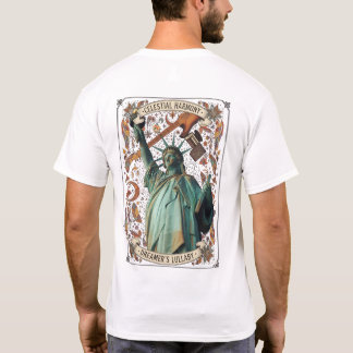 Vrijheid | Artistiek Standbeeld & Droommers Wiegel T-shirt
