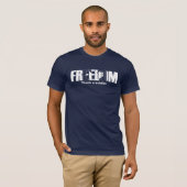 Vrijheid bedankt Canadees T-shirt (Voorkant volledig)