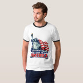 Vrijheid Begint Hier T-shirt (Voorkant volledig)