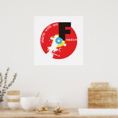 Vrijheid begint poster (Keuken)