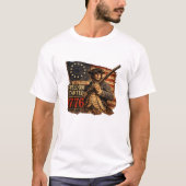 vrijheid begon 1776 t-shirt (Voorkant)