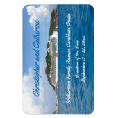 Vrijheid bij Sint Maarten Stateroom Deurmarkering Magneet (Verticaal)