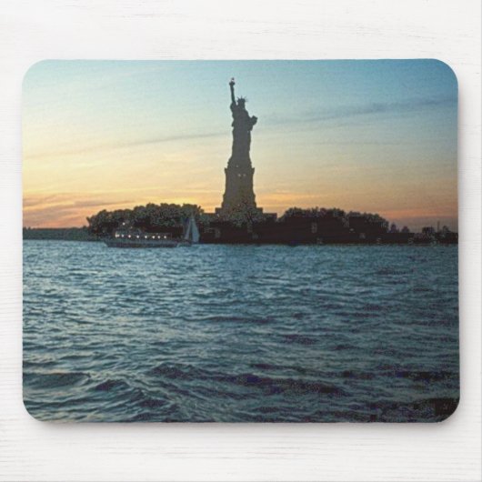 Vrijheid bij Sunset Mousepad Muismat (Voorkant)