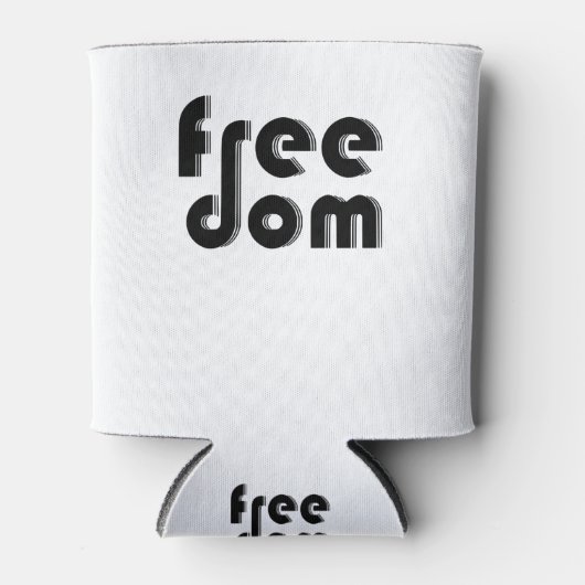 vrijheid blikjeskoeler (Voorkant)