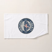 Vrijheid Bliksem Patriottisch Patriottische Storm Handdoek (Handdoek)