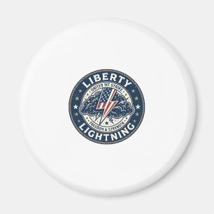 Vrijheid Bliksem Patriottisch Patriottische Storm  Magneet