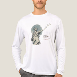 Vrijheid Bloeit Als We Voor Vrede Kiezen Tri-Blend Shirt