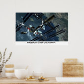 Vrijheid boven Californië Poster (Keuken)