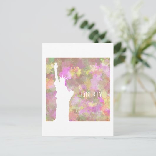 Vrijheid Briefkaart (Staand voorkant)