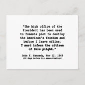 Vrijheid Briefkaart (Voorkant)