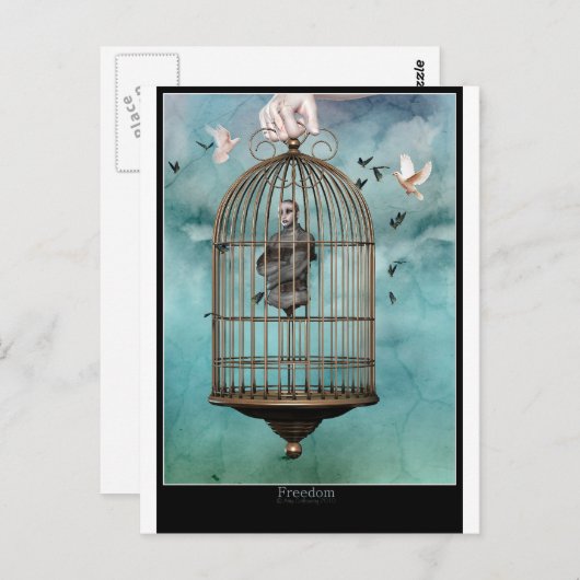 Vrijheid Briefkaart (Voorkant / Achterkant)
