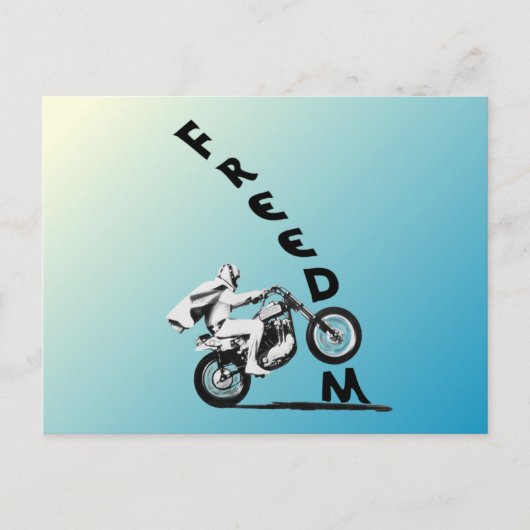 VRIJHEID. BRIEFKAART (Voorkant)