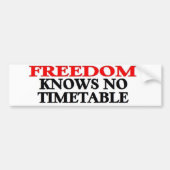 VRIJHEID BUMPERSTICKER (Voorkant)