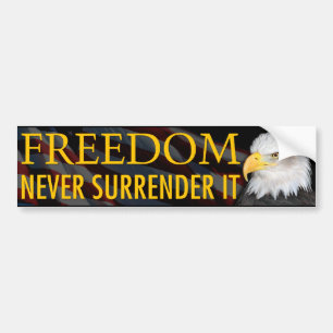 Vrijheid Bumpersticker