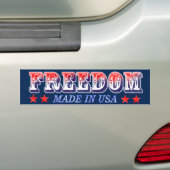 Vrijheid Bumpersticker (Op auto)