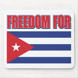 Vrijheid Cuba Cubaanse vlag Muismat