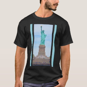 Vrijheid de Wereld Verlichtend Lazarus Gedicht T-shirt