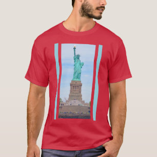 Vrijheid de Wereld Verlichtend Lazarus Gedicht T-shirt