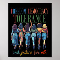 Vrijheid, democratie, tolerantie en rechtvaardighe