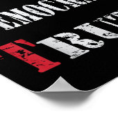 Vrijheid & Democratie; Waarheid _ Foxdraaft-deltas Poster (Hoek)