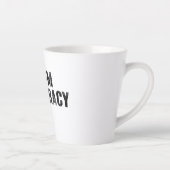 Vrijheid Democratie Waarheid Latte Mok (Rechts)