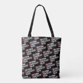 Vrijheid Democratie Waarheid Tote Bag (Achterkant)