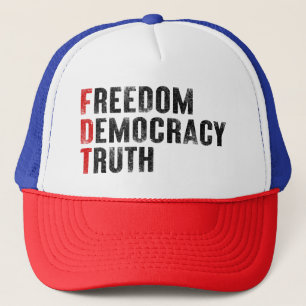 Vrijheid Democratie Waarheid Trucker Pet