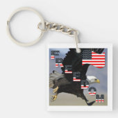 Vrijheid door offers sleutelhanger (Voorkant)