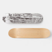 Vrijheid - Durf vrij te zijn Skateboard (Horizontaal)