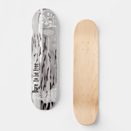 Vrijheid - Durf vrij te zijn Skateboard (Voorkant)