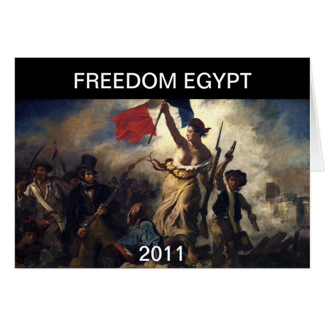 VRIJHEID EGYPTE 2011 (Voorkant Horizontaal)