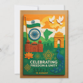 Vrijheid en Eenheid India Kaart