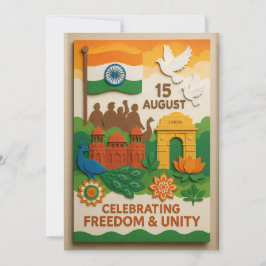 Vrijheid en Eenheid India Kaart