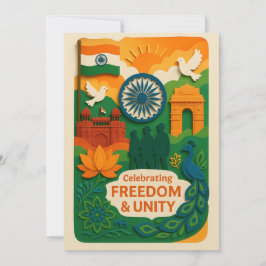 Vrijheid en Eenheid India Kaart