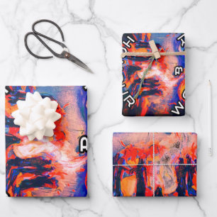 Vrijheid en eerlijkheid inpakpapier vel