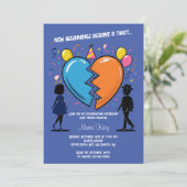 Vrijheid en frisse start vieren - Echtscheiding Kaart (Staand voorkant)