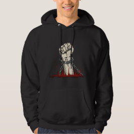 Vrijheid en gedurfde protestkleding hoodie