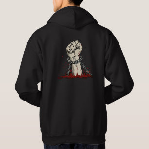 Vrijheid en gedurfde protestkleding hoodie