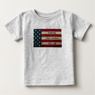 Vrijheid en gerechtigheid voor alle Baby T-shirt