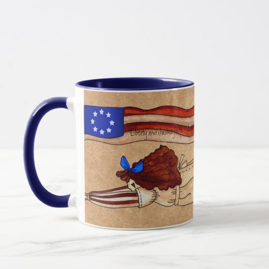 Liberty & Justice for All Mug Mok (Links)