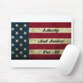 vrijheid en gerechtigheid voor alle Muismat (Met muis)