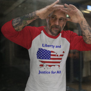Vrijheid en gerechtigheid voor alle T-shirt