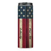 Vrijheid en gerechtigheid voor alle tuimelaars thermosbeker (Achterkant)