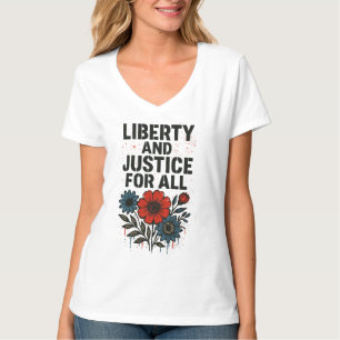 Vrijheid en Gerechtigheid voor Iedereen – T-shirt