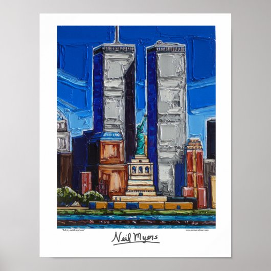 "Vrijheid en herinnering" Poster (Voorkant)